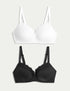 Marks & Spencer "2pk Lace Trim Post Surgery Bras A-E"